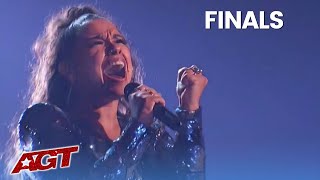 Brooke Simpson Sings Her Heart Out With Her Fierce Finale AGT Performance!