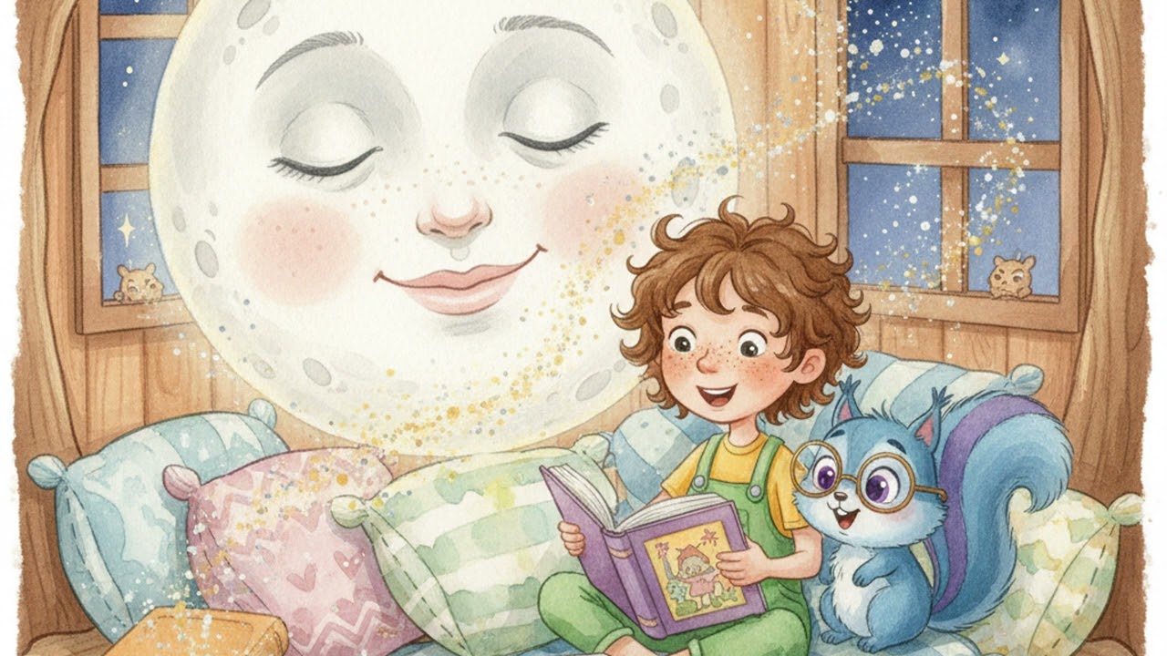 The Day the Moon Took a Nap in the Treehouse | Magical Bedtime Story for
