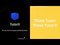 Tutorx the best way to find and manage your tuition link for tutorx app is given in description