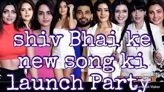 Shiv Bhai ke New song ki launch party 🥳... #shivthakare #viral #youtube #trending