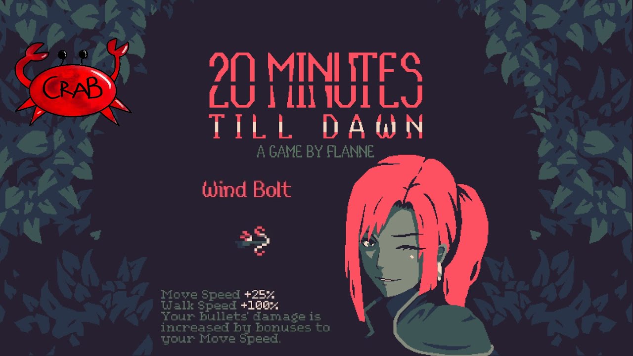 Is Wind Crossbow Abby the best Crossbow Abby Build??? (20 Minutes Till Dawn 1.0 Darkness 15)