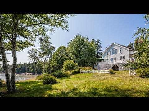 679 Sunshine Road, Deer Isle, ME home video tour