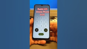 Xiaomi Redmi A1+ (220733SFG), Delete Pin, Pattern, Password Lock.