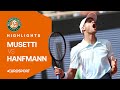 Lorenzo Musetti vs Yannick Hanfmann | Round 1 | French Open 2025 Highlights 🇫🇷
