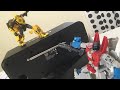 Bumblebee vs Blitzwing stop motion