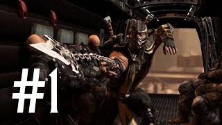 Mortal Kombat X прохождение - часть #1: Битва начинается!