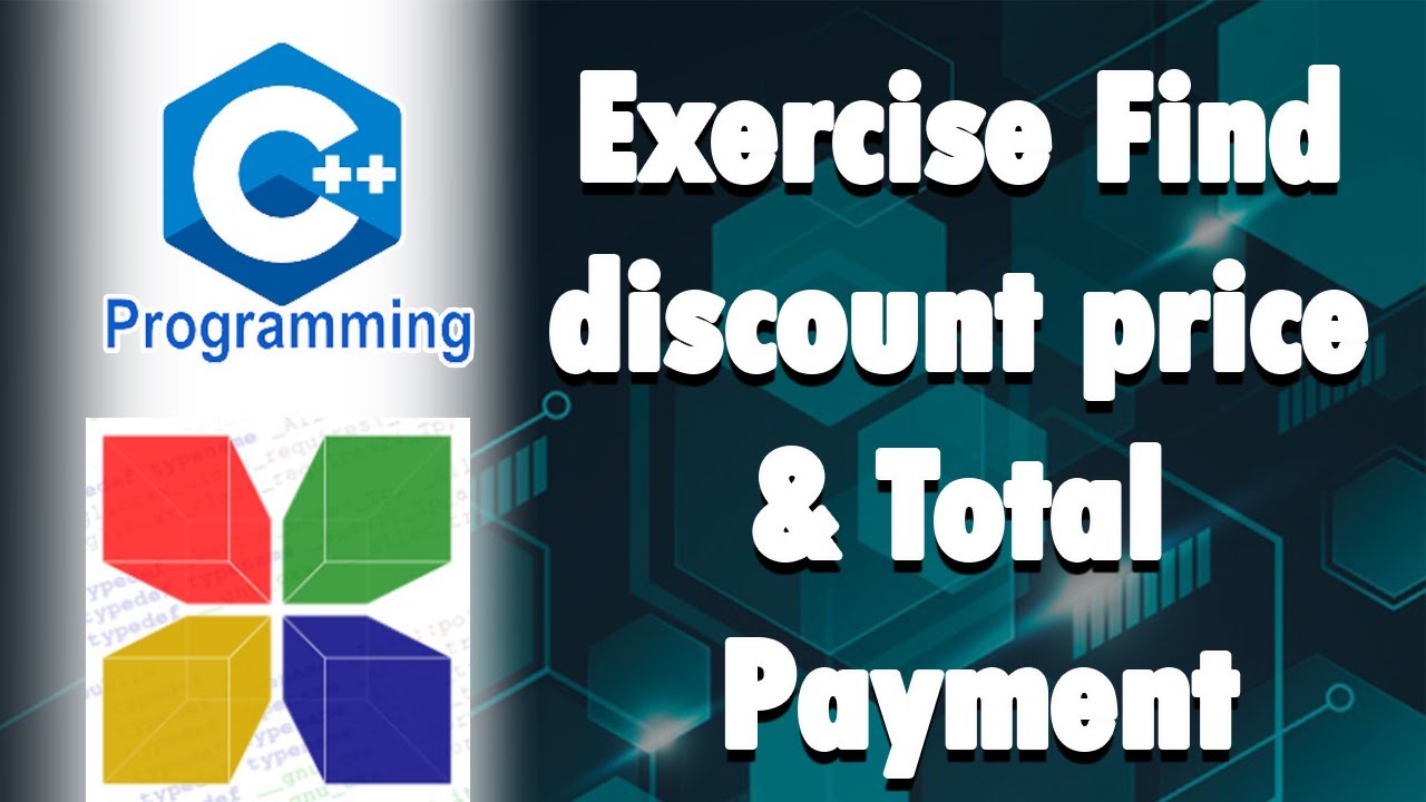 How to Calculate Price and find discount Price in c++ programming - YouTube