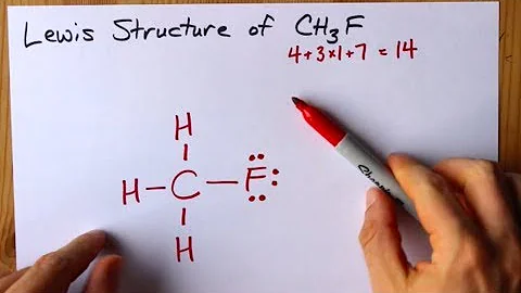 How to Draw the Lewis Structure of CH3F (fluoromethane)