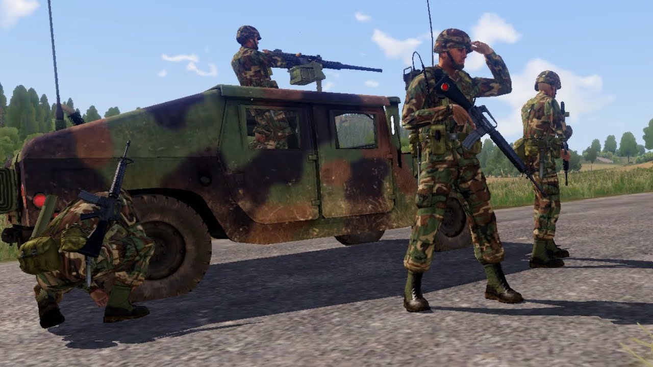 U.S Marines Fight To Secure Ground