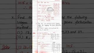 10th std CBSE maths chapter 1 REAL NUMBERS EXERCISE 1.1 fully