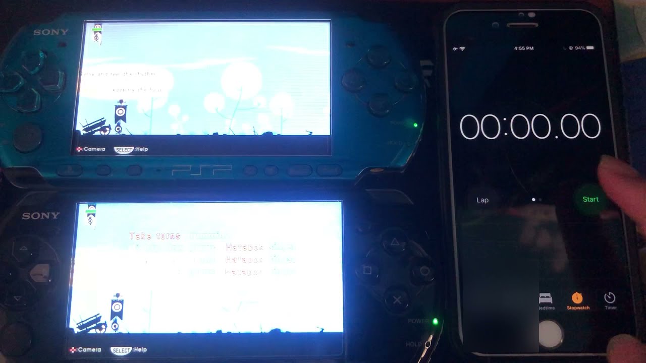 PSP 3000 Battery Runtime Test (EBL aftermarket vs recell) YouTube