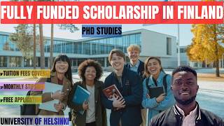 STUDY IN FINLAND FOR FREE | UNIVERSITY OF HELSINKI | NO APPLICATION FEE