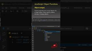 JavaScript Object Functions: Using Object.assign() #javascript  #frontend  #coding #programming