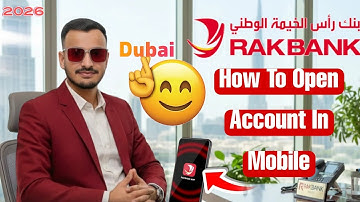 How To Open Online RAKBank Account In Dubai |2026| UAE | RAKbank Islamic | MRF Technical Facility. 
