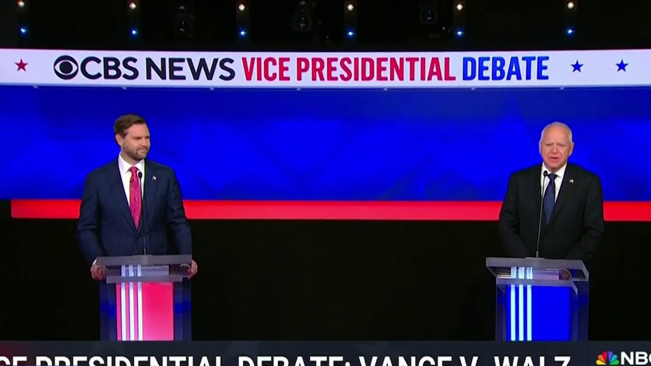 Key takeaways from VP debate between JD Vance and Tim Walz | NBCDFW ...