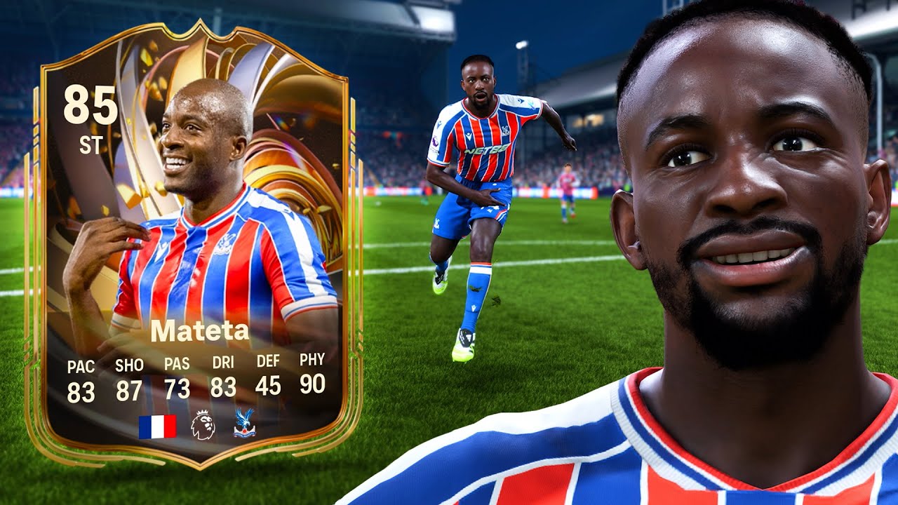 Устраивает ХАОС!! 😱 85 оценок, перезагрузите SBC Mateta! Обзор игрока FC 26