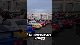 JDM Legends Take Over Japan! 🇯🇵 #GTR #R34 #Shorts