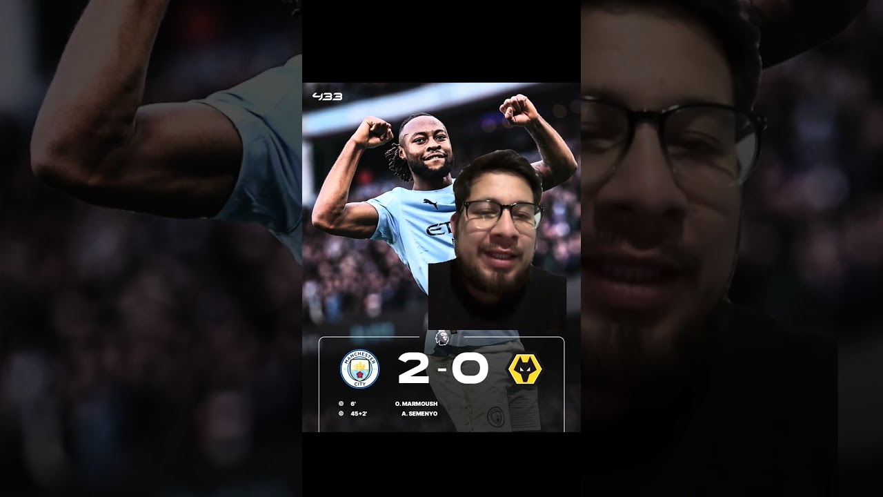 Victoria del Manchester City en premier 