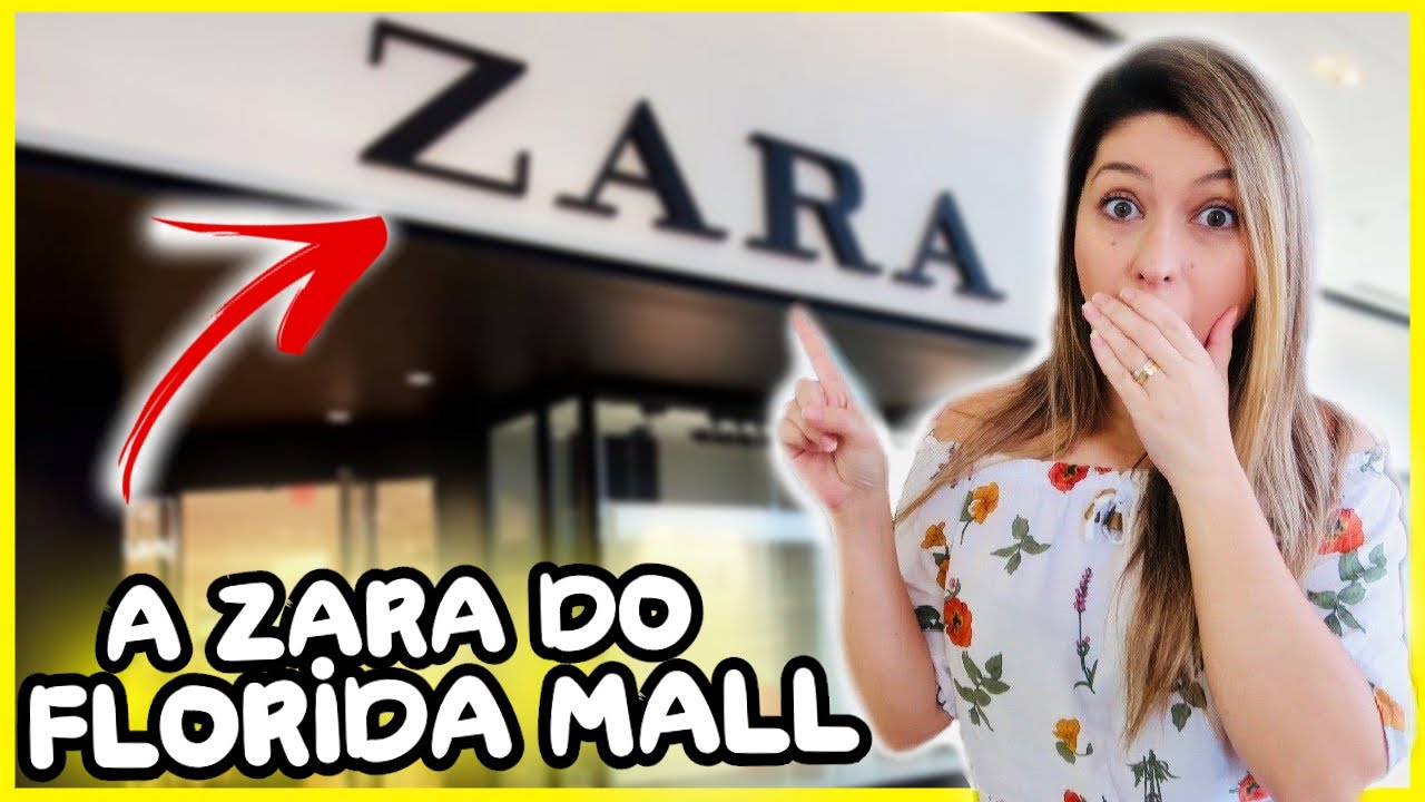 OS PREÇOS DA ZARA DO FLORIDA MALL EM ORLANDO YouTube