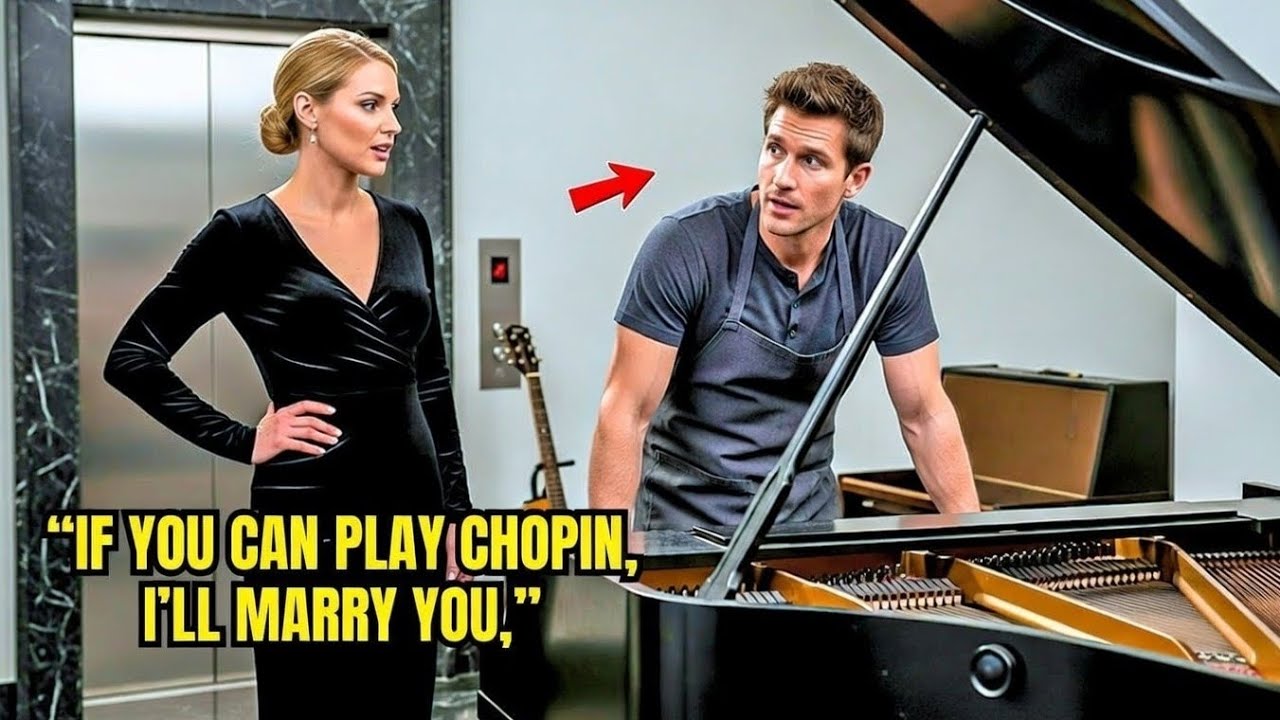 “If You Can Play Chopin, I’ll Marry You,” Said the CEO — What the Single Dad Did Left Her Speechless