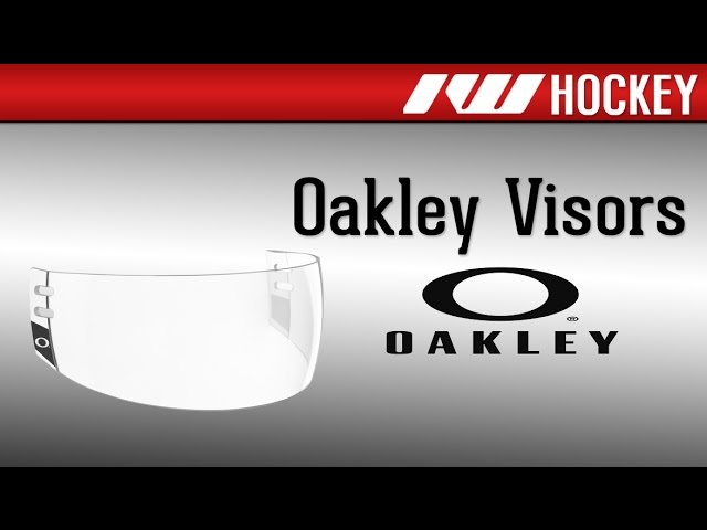 Oakley Hockey Visors Overview - YouTube