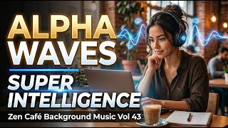 Zen Café Background Music Vol 43 Alpha Waves for Super Intelligence
