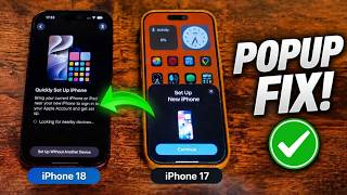 New iPhone 18 Setup: What to Do If Your Old Phone Isn't Found for Quick Start