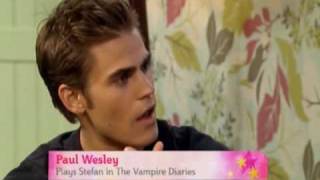 Vampire Diaries - Nina, Paul and Ian on This Morning