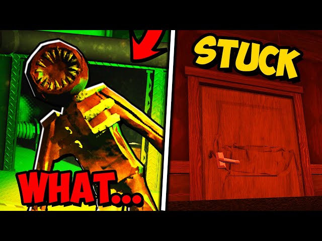 Roblox Doors RUSH gets DUPED! #Troll #Glitch #Hack #shorts #roblox