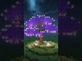 Amethyst Tree #minecraft #minecraftshorts #minecraftbuilding #mc #minecraftsurvival