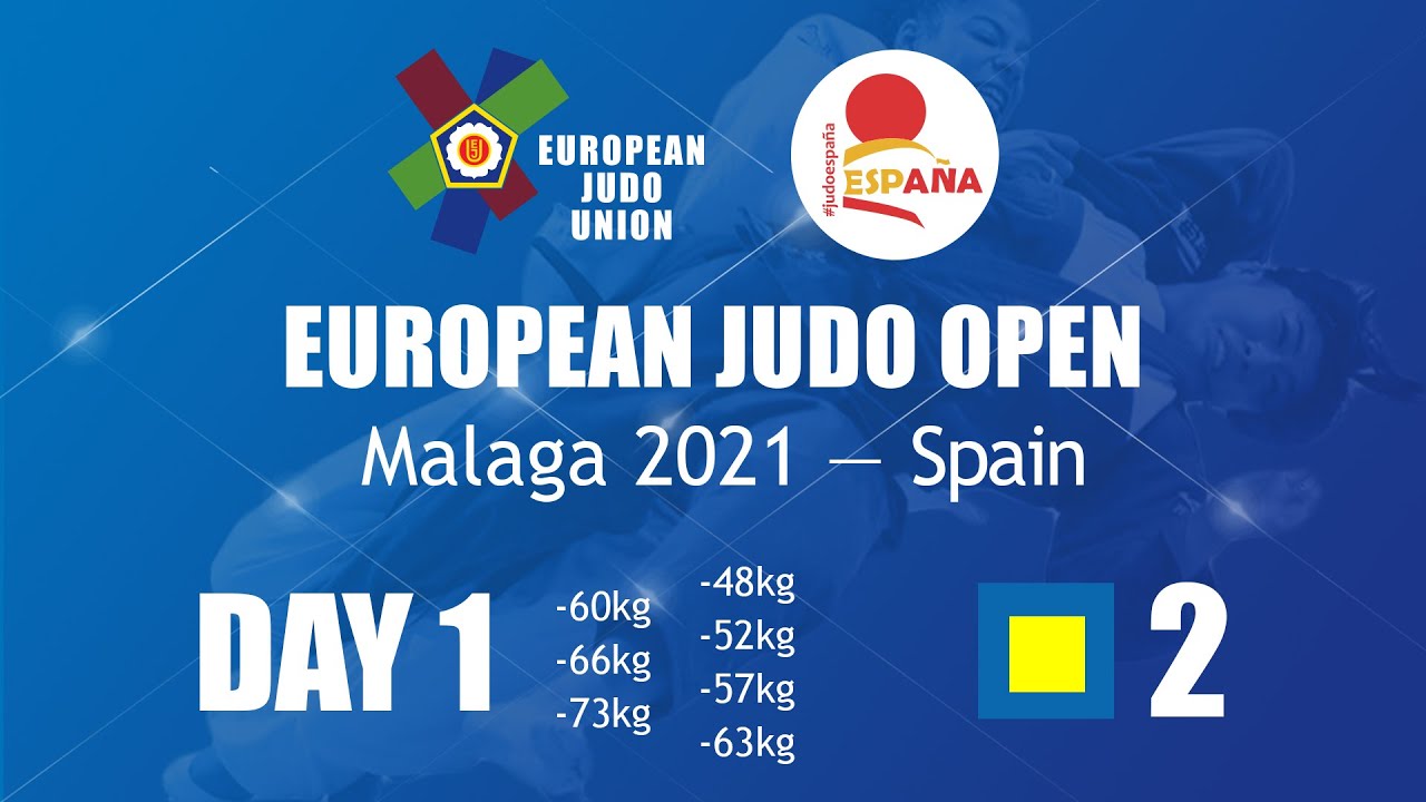 DAY 1 - Tatami 2 - European Judo Open Malaga 2021 - Spain