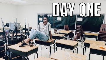 CLASSROOM SETUP DAY 1 | 2020-2021 | Elementary Teacher Vlog