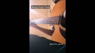 Raag Gujri Todi || Indian Classical Guitar || Alapi || #short #youtubeshorts #classicalmusic #music