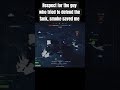 Respect for the enemy for trying to shoot me down in bf6