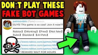 I tested FAKE ROBLOX GAMES part 2
