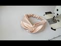 طريقة صنع بندانة للشعر كروازي 😍 بكل سهولة #DIY | Turban Headband | Easy Cute Headband | Tutorial