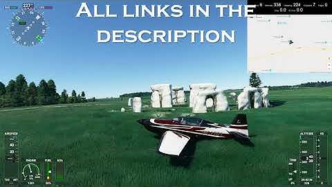 Microsoft Flight Simulator 2020 - Some Mods to get you going. Liveries, Google Maps VFR & Stonehenge