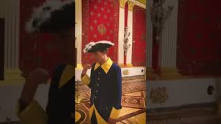 Каролинер в Эрмитаже | Carolean in Hermitage Museum #shorts