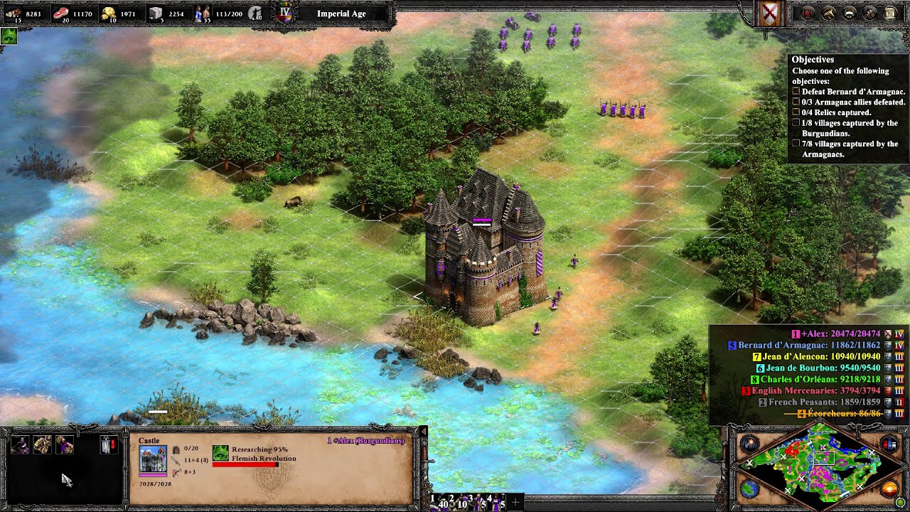 Le jeu de stratégie Age of Empires II, puiné à succès