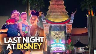 Disney World With Kids | Day 7 | Our Last Night in the Parks | Late Night Swim | Travel Day Home