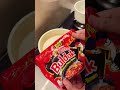   رامين كوري طعام كوري كيمتشي نودلز وجبات سريعة أكل سهل ترند بولدك