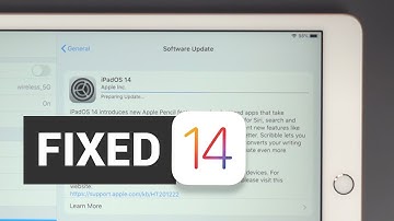 How to Fix if iPad Stuck on Preparing Update to iPadOS 14