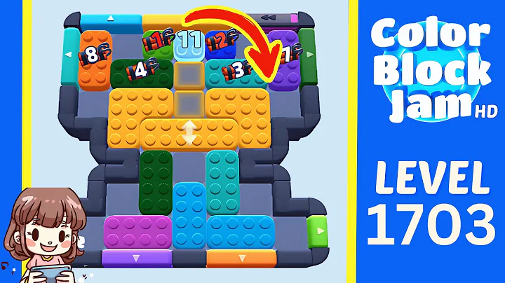 Color Block Jam Level 808 (1703) Solution Walkthrough