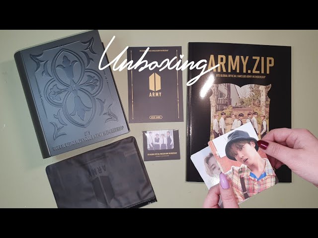 Bts 7th Army membership kit Unboxing - YouTube