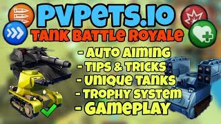 PVPETS.IO - PVPPETS TANK BATTLE ROYALE (WEAPONS, GUIDE, TIPS AND GAMEPLAY) screenshot 2