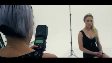 CarmenChan using the Phottix Mitros+ TTL Transceiver Flash