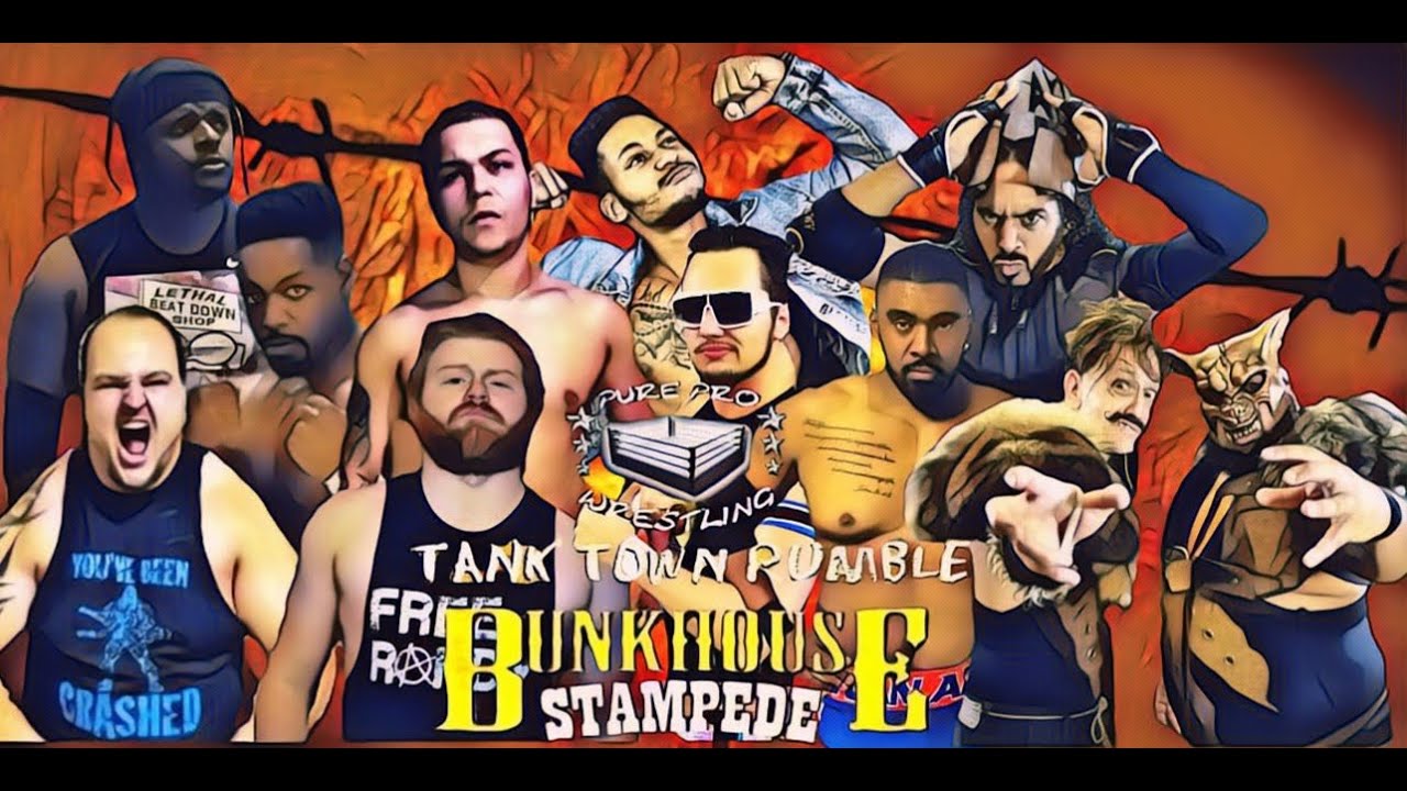 The Montvale Tank Town Bunkhouse Stampede Rumble Match (Highlight Clips