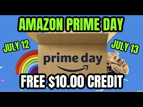FREE $10 Credit for Amazon Prime Day - YouTube
