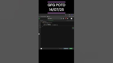 Cutting Binary String | GFG POTD | 14/07/2025 #coding #gfg #potd #java