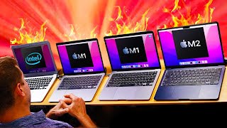 MacBook Air vs M2 vs M1 vs Intel